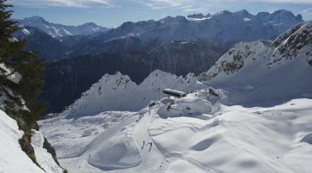 Wintersport Les Marécottes